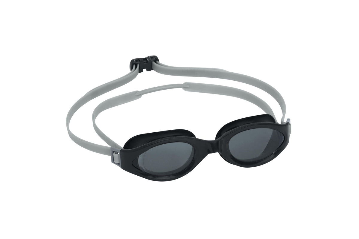 Bestway Hydro-Swim IX-1400 3-Piece Adult Swim Goggles with Adjustable Strap, Anti-Fog & UV Protection