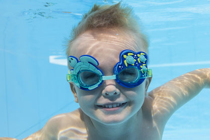 Bestway Character Swim Goggles Kids Adjustable, UV-Protective and Fun Designs Assortment