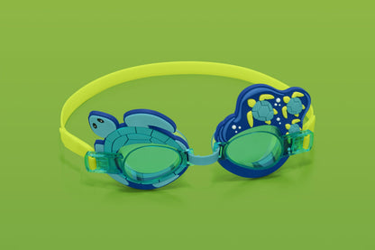 Bestway Character Swim Goggles Kids Adjustable, UV-Protective and Fun Designs Assortment