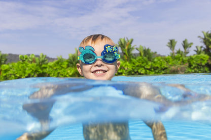 Bestway Character Swim Goggles Kids Adjustable, UV-Protective and Fun Designs Assortment