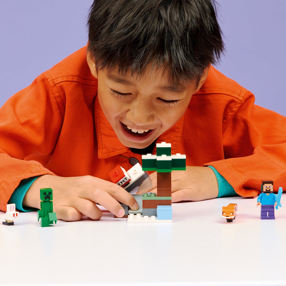 Lego Minecraft Steves Taiga Adventure