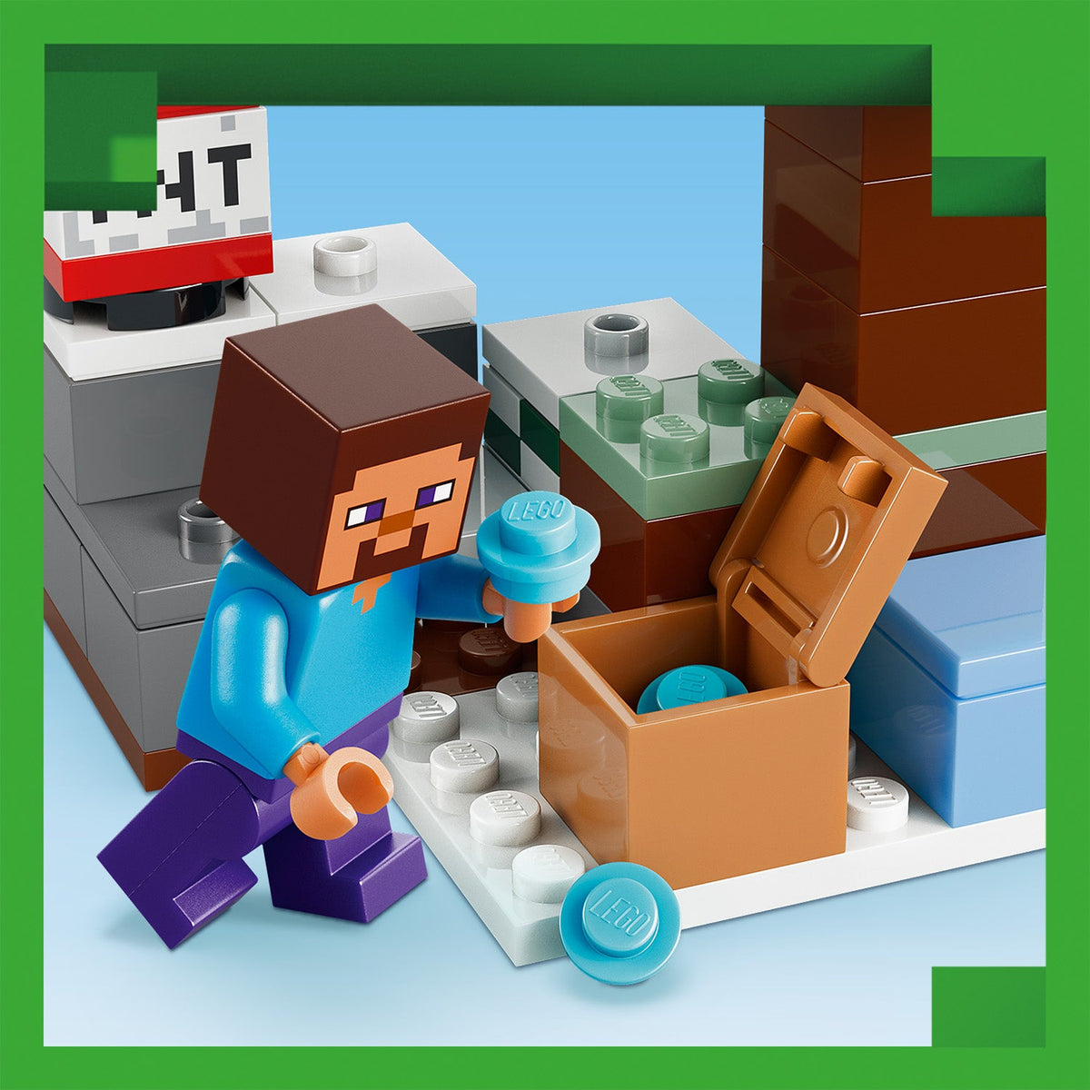 Lego Minecraft Steves Taiga Adventure