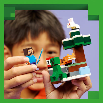 Lego Minecraft Steves Taiga Adventure