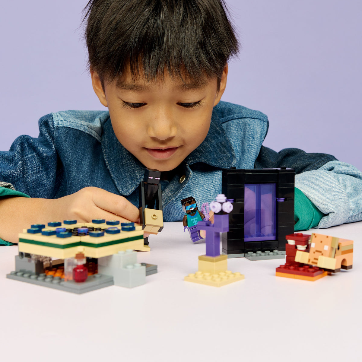 Lego Minecraft Nether & End Portal Jorney