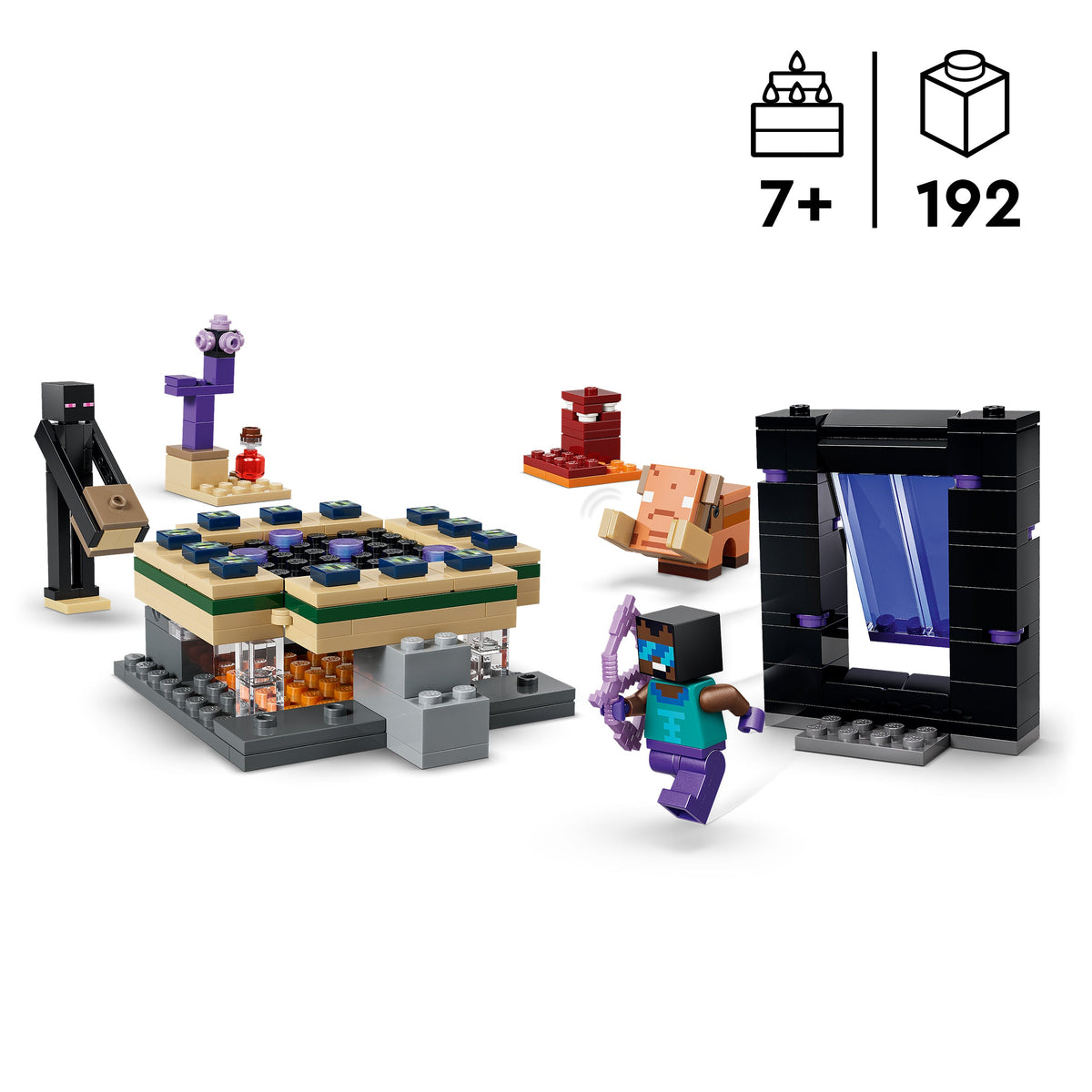 Lego Minecraft Nether & End Portal Jorney