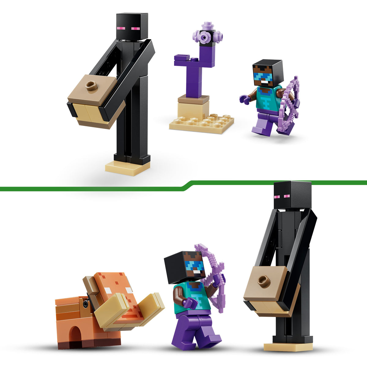Lego Minecraft Nether & End Portal Jorney