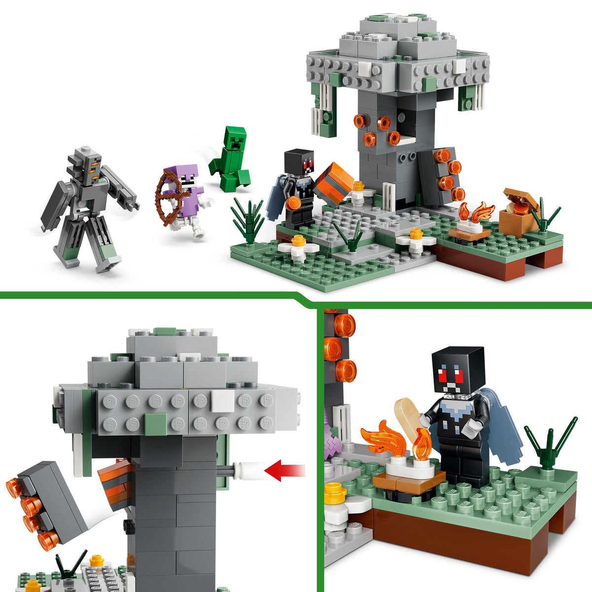 Lego Minecraft The Pale Garden