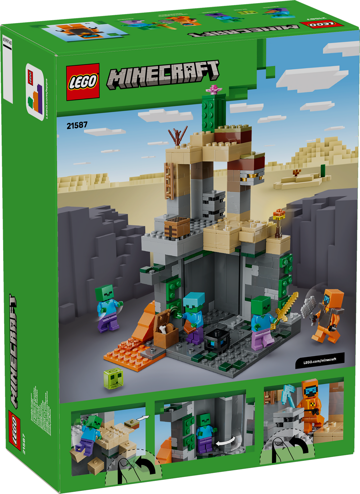 Lego Minecraft Zombie Dungeon