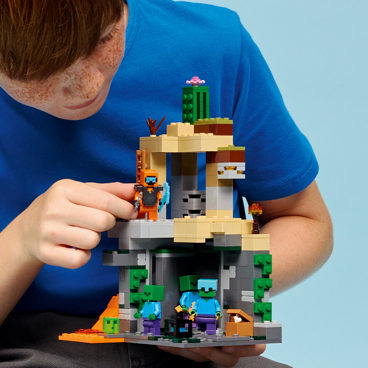 Lego Minecraft Zombie Dungeon