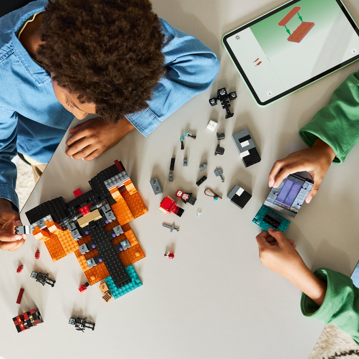 Lego Minecraft Wither Battle