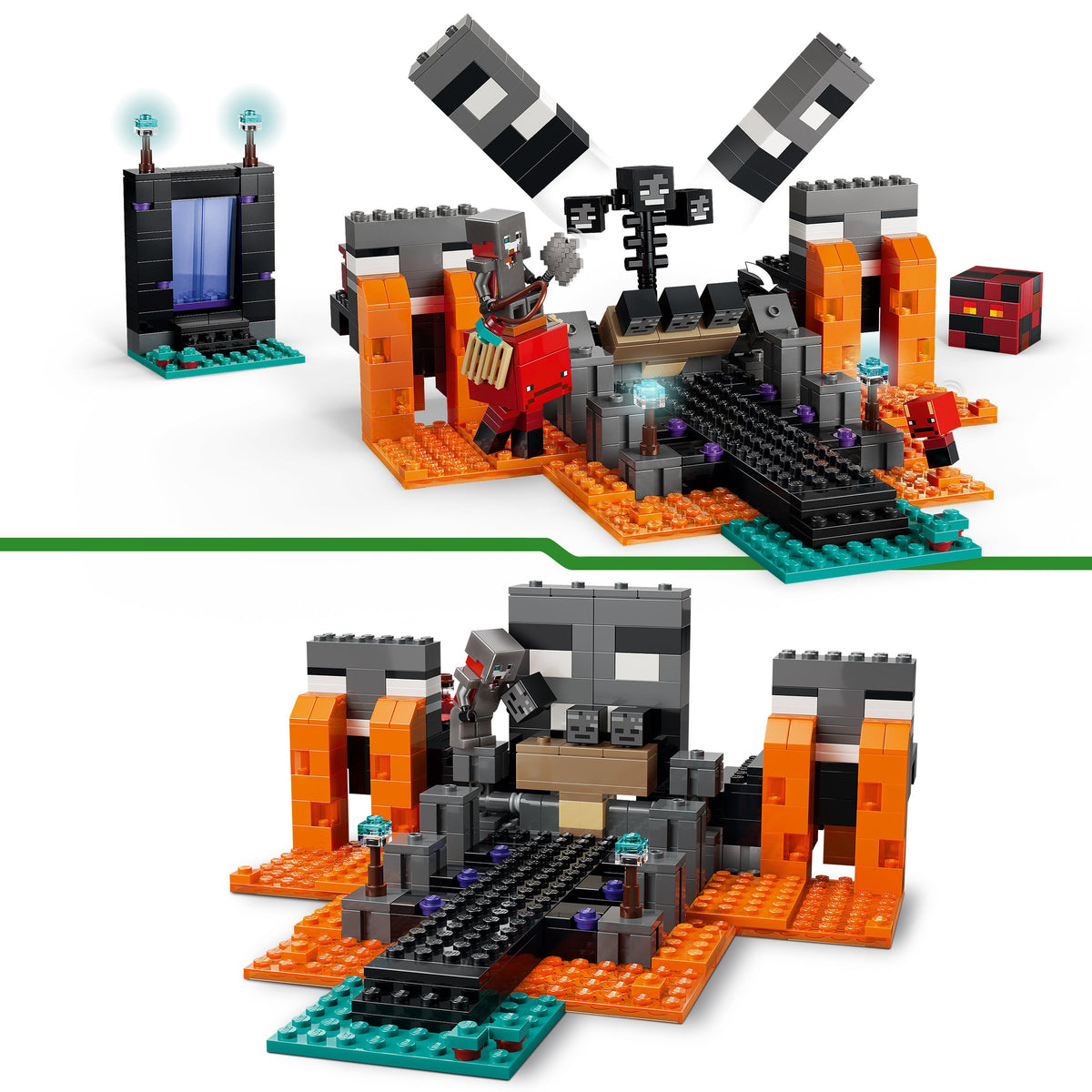 Lego Minecraft Wither Battle