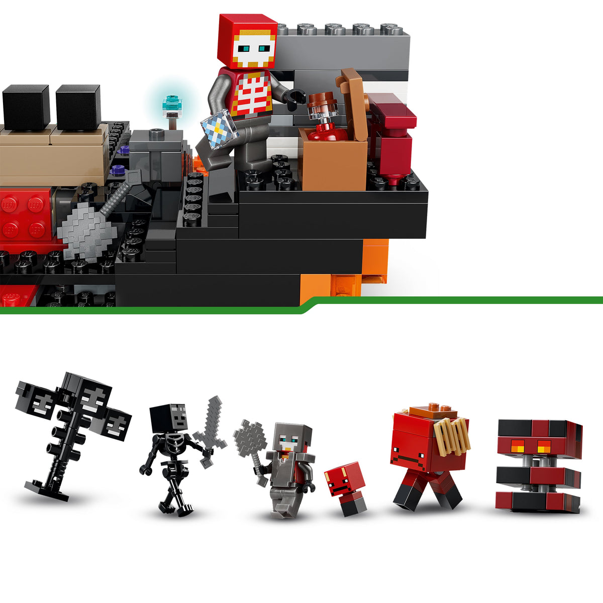 Lego Minecraft Wither Battle