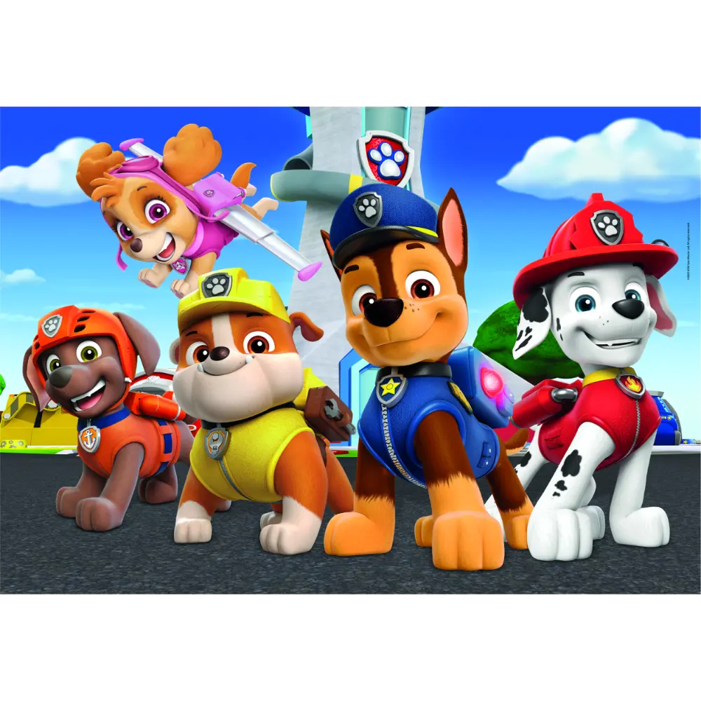 Clementoni Puzzle Paw Patrol Action 2x60-pieces