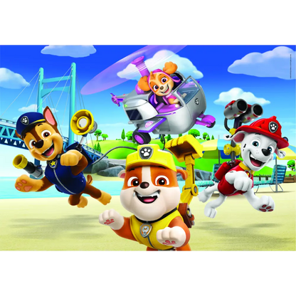 Clementoni Puzzle Paw Patrol Action 2x60-pieces