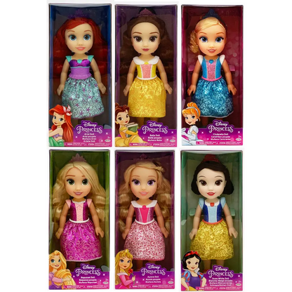Disney Princess Value Doll Hard Bodice 15-Inch, 6 Assortment