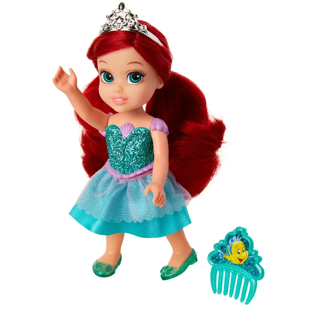 Disney Princess Petite 6Inch Dolls Glitter Bodice Assortment 1-piece