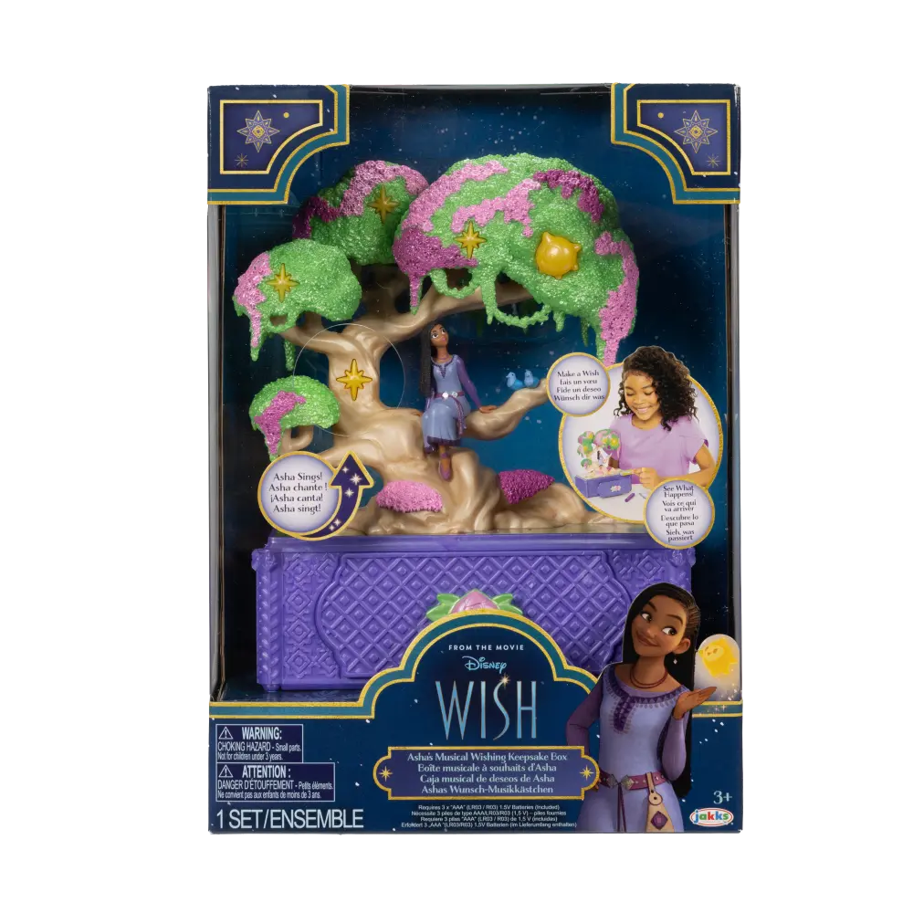 Wish Wishing Tree Jewelry Box Battery-Operated
