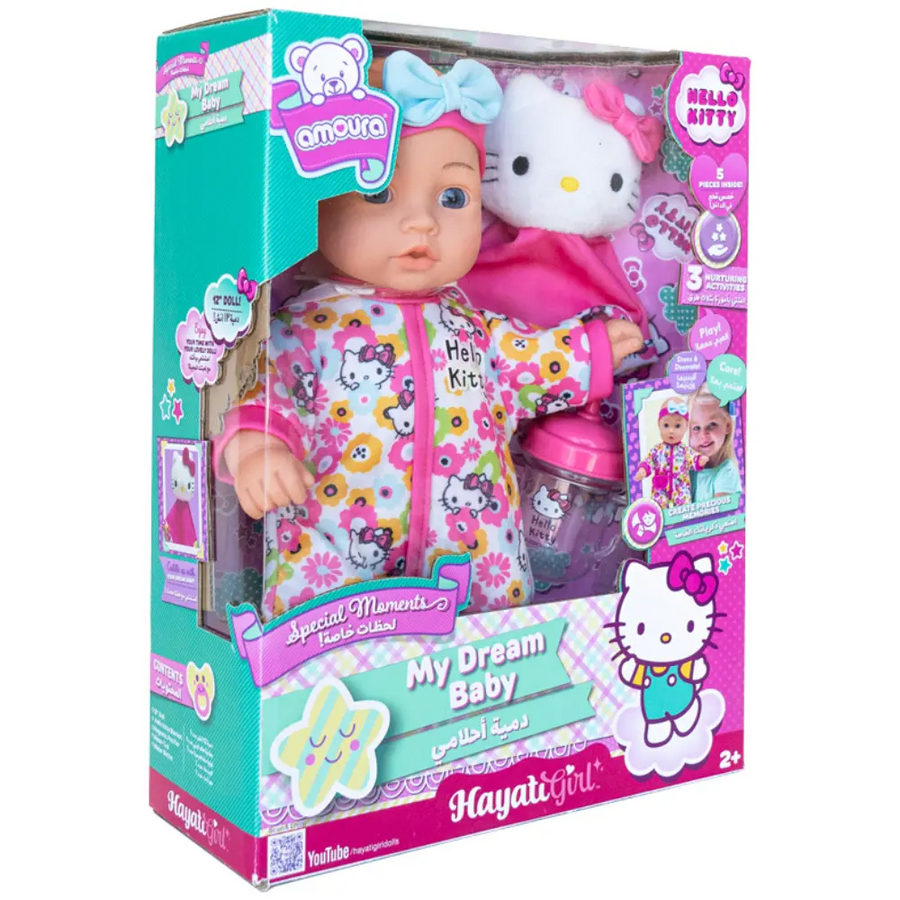 Hello Kitty Amoura Doll My Dream Baby Set 12-Inches