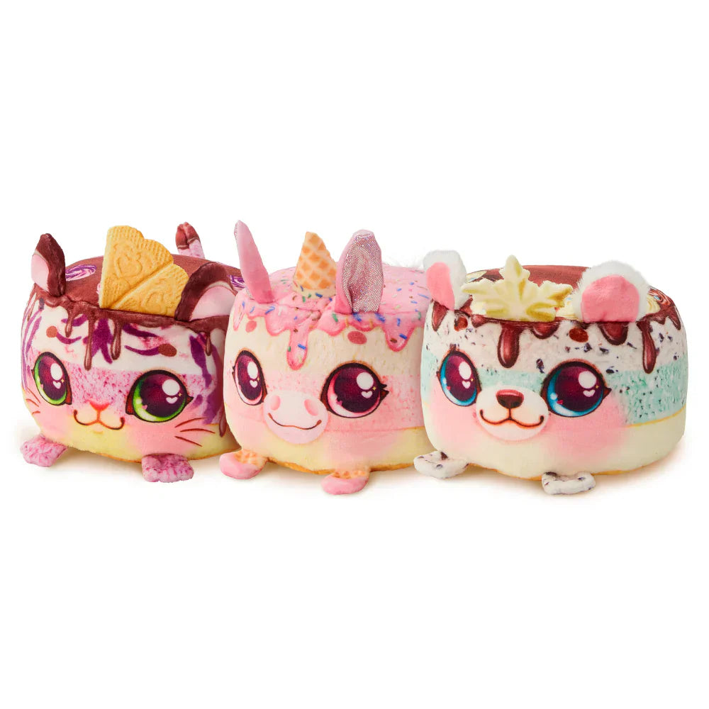 Cookeez Makery Freezy Cakez Fridge Scented Plush Reveal Toy for Kids