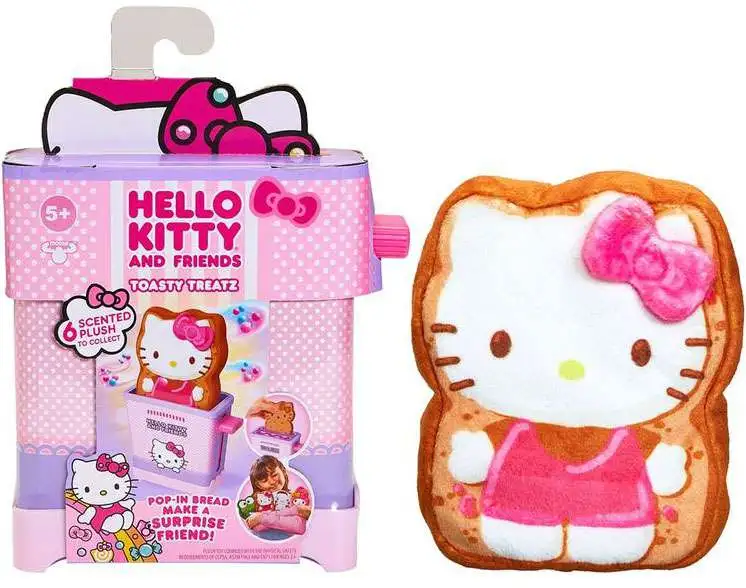 Cookeez Makery Hello Kitty Toasty Treatz Collectible Plush Toys