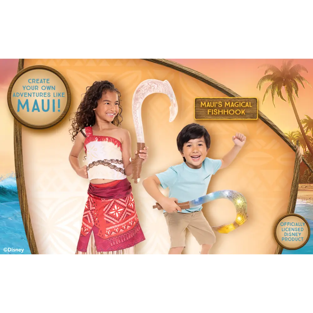 Moana 2 Maui Magical Fish Hook Toys