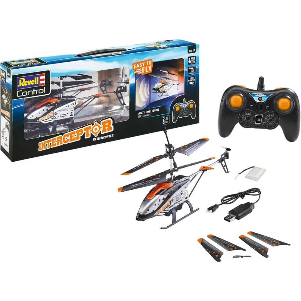 Carrera RC Helicopter Anti Collision Battery-Operated