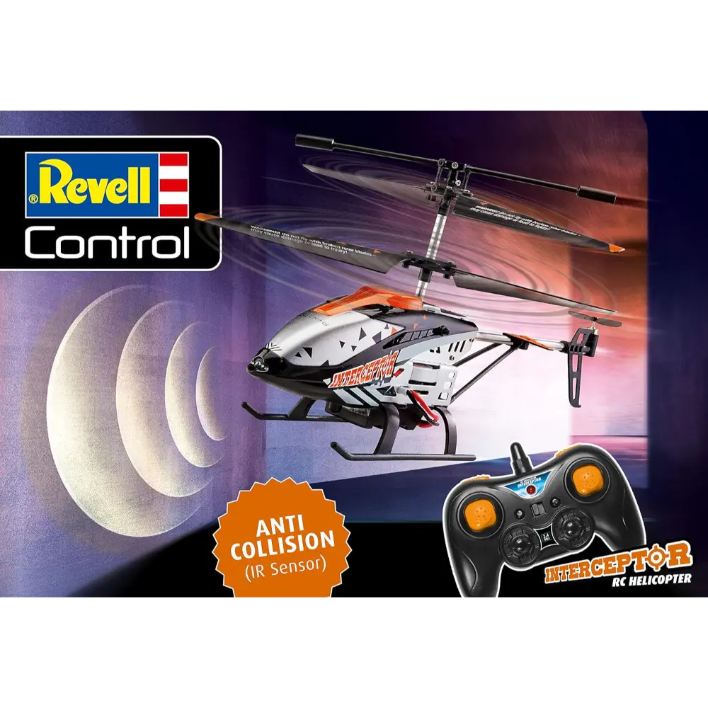 Carrera RC Helicopter Anti Collision Battery-Operated