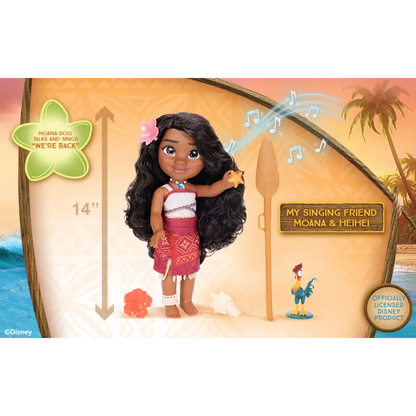 Moana2 My Singing Friend 14-Inches Dolls