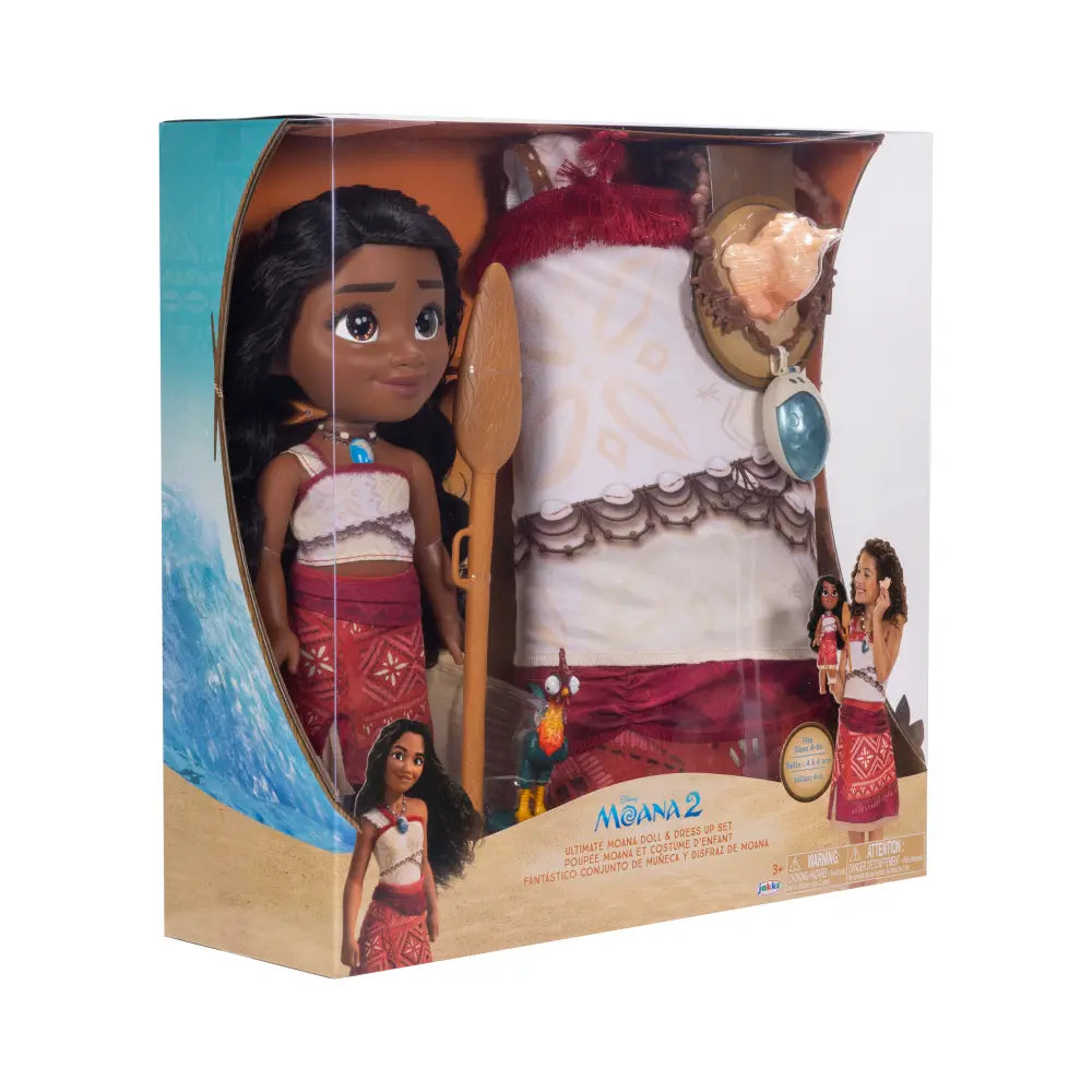 Moana2 Ultimate Doll + Dress Up Set