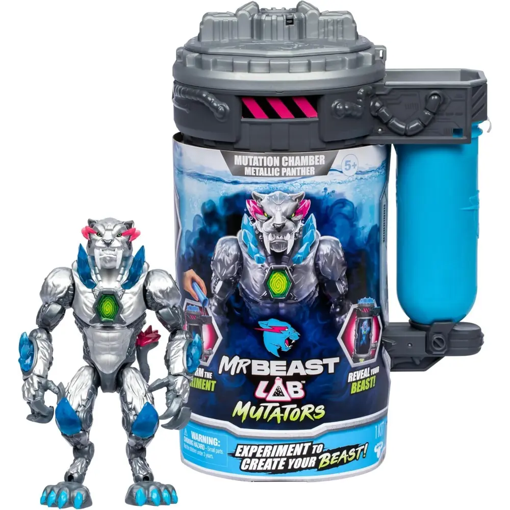 Mrbeast Lab Mutators Mutation Chamber Metalic Panther