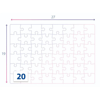 Clementoni Puzzle I Believe In Unicorn 2x20-pieces