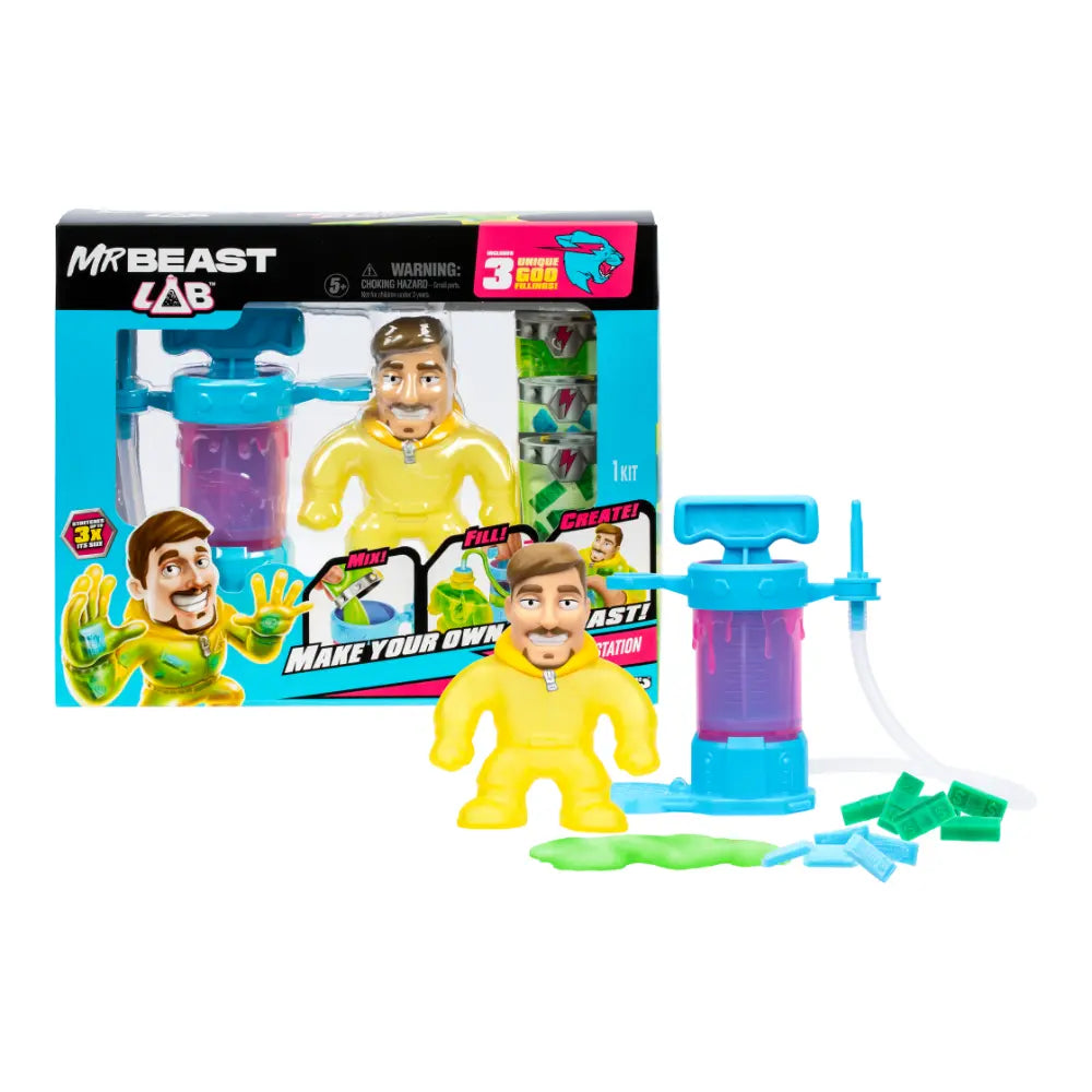 Mrbeast Lab Hero Creator Myo Hazmat Jimy