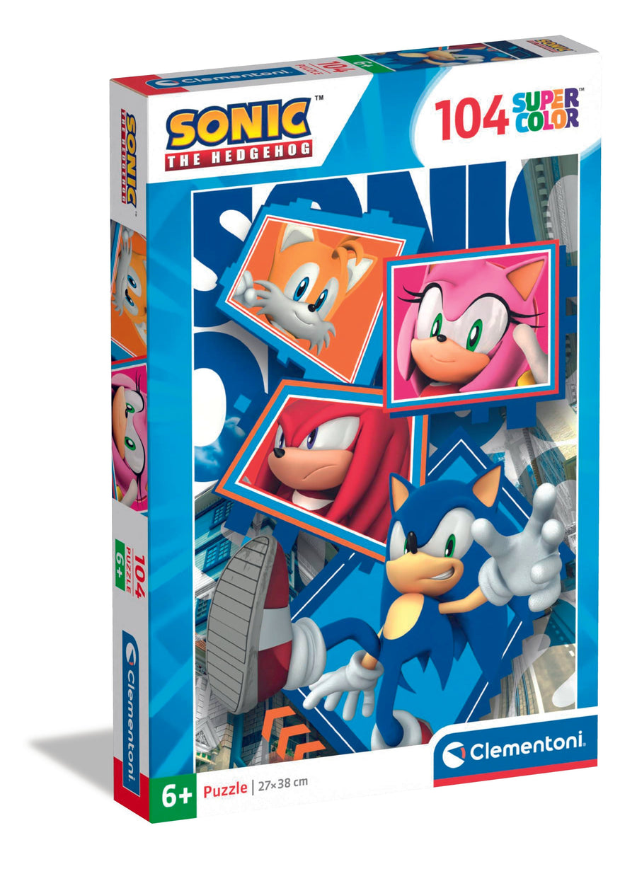 Clementoni 104-Piece Puzzle Sonic With Friends