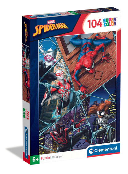 Clementoni 104-Piece Puzzle Spiderman Swarming