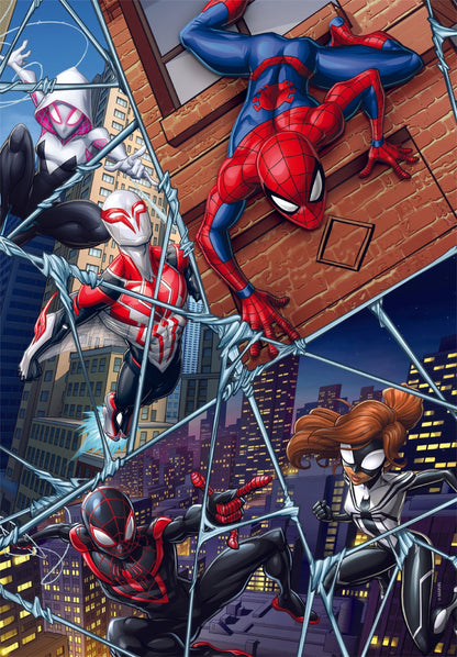 Clementoni 104-Piece Puzzle Spiderman Swarming