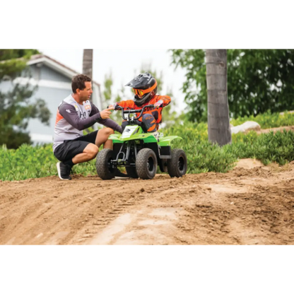 Razor Dirt Quad XS McGrath Green Electric Ride-ons for Kids 13kmph