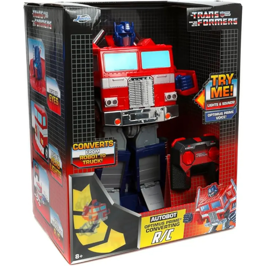 Jada RC Transformer Optimus Prime Battery-Operated