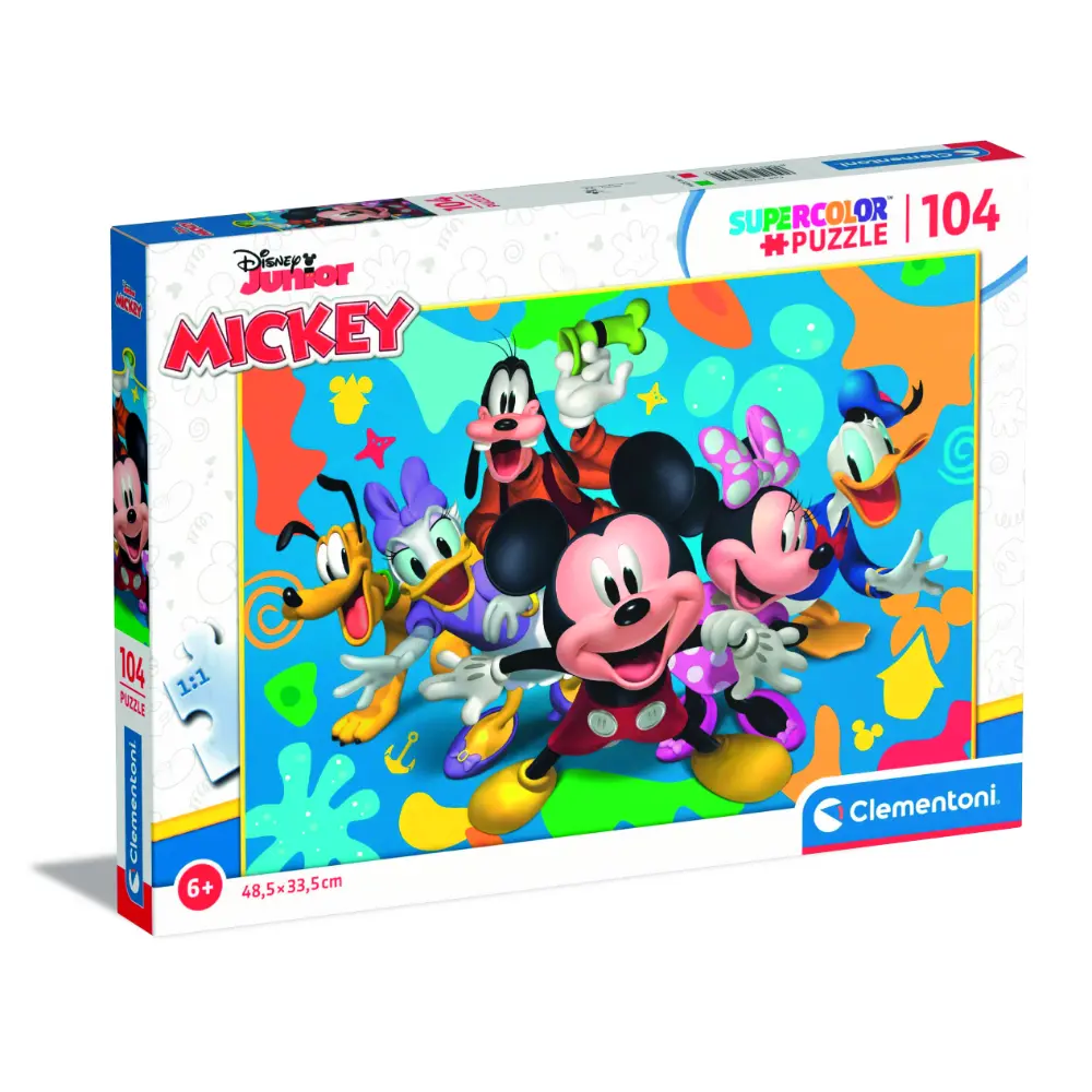 Clementoni Puzzle Mickey & Friends 104-Piece