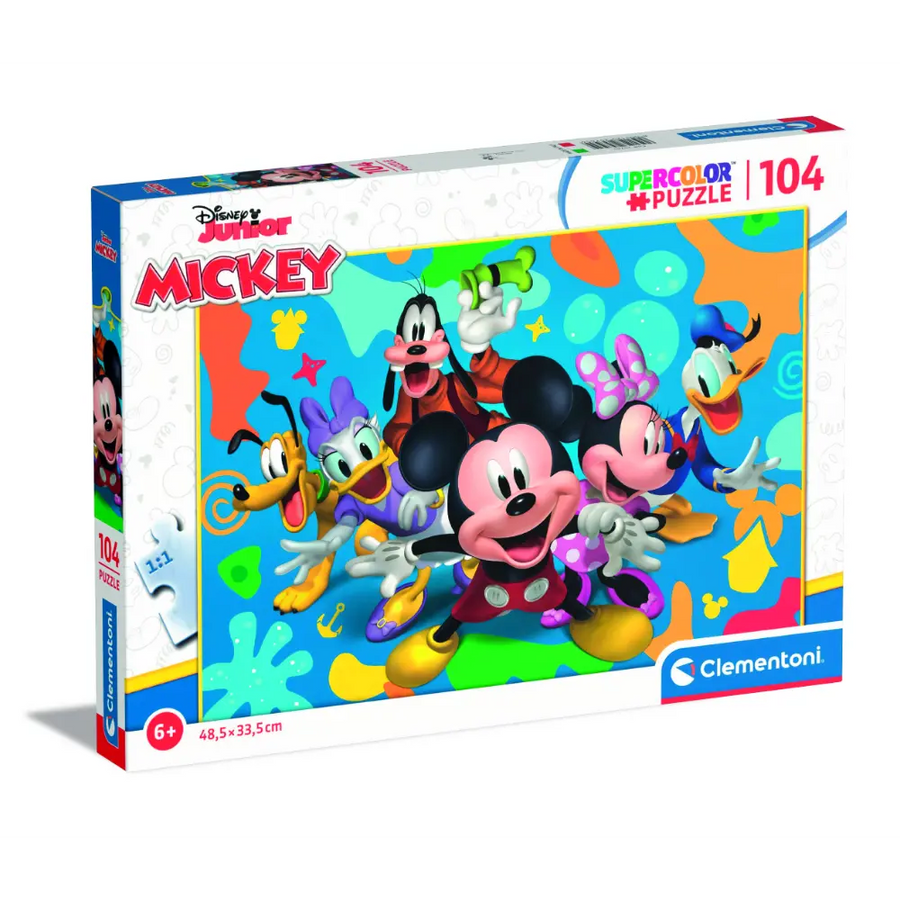 Clementoni Puzzle Mickey & Friends 104-Piece