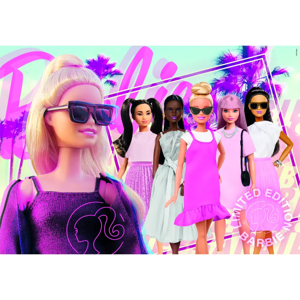 Clementoni Puzzle Barbie Fashion 104-Piece