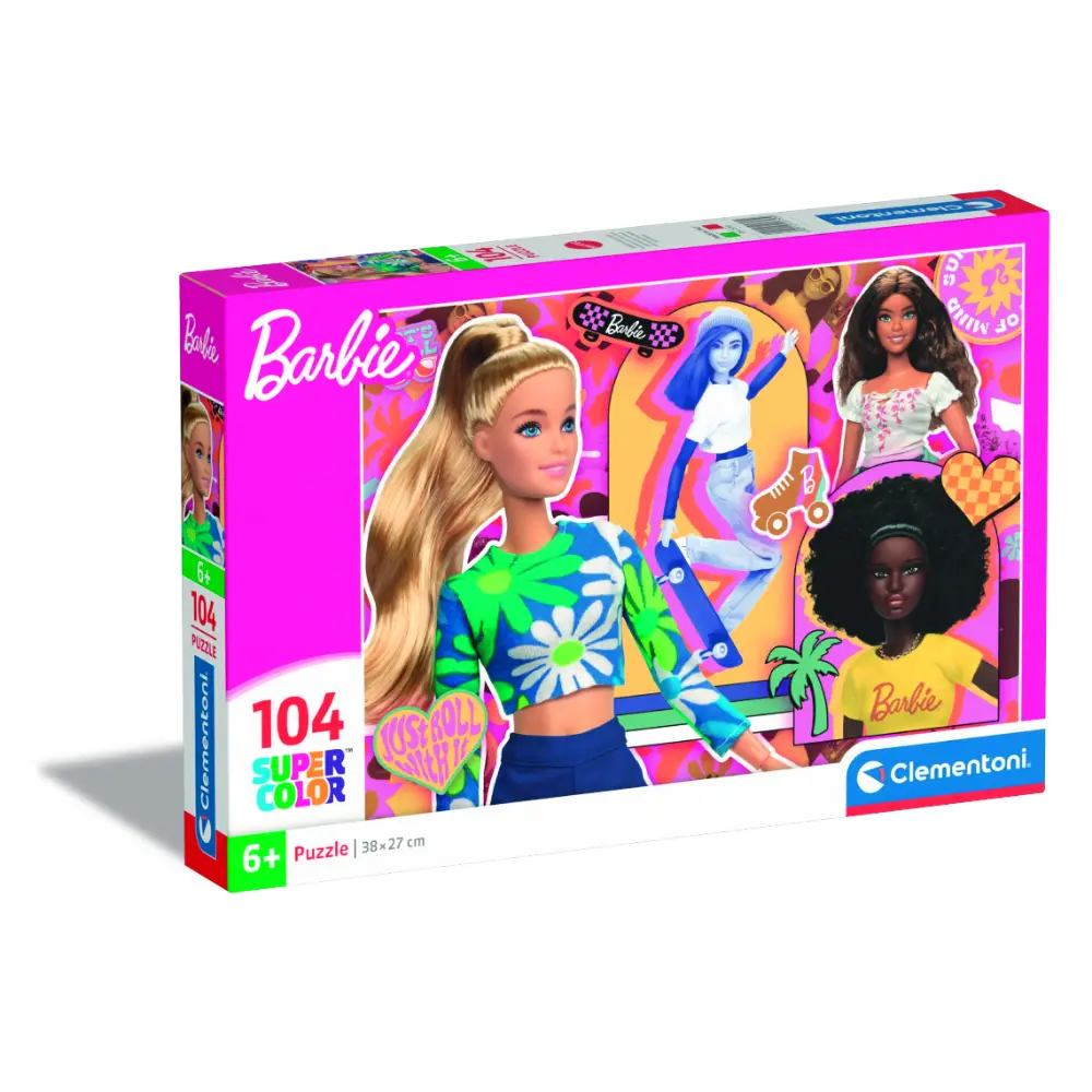 Clementoni Puzzle Barbie Sporty 104-Piece
