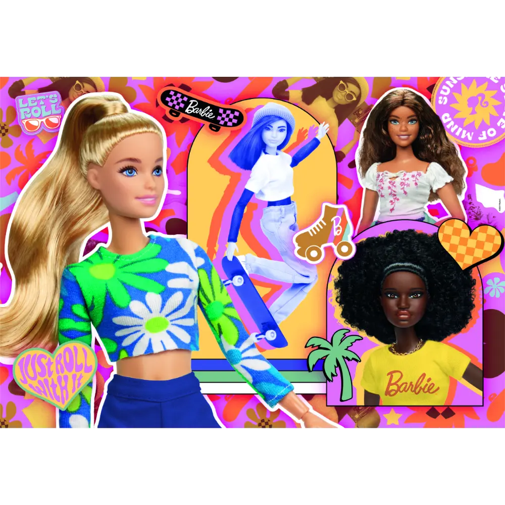 Clementoni Puzzle Barbie Sporty 104-Piece