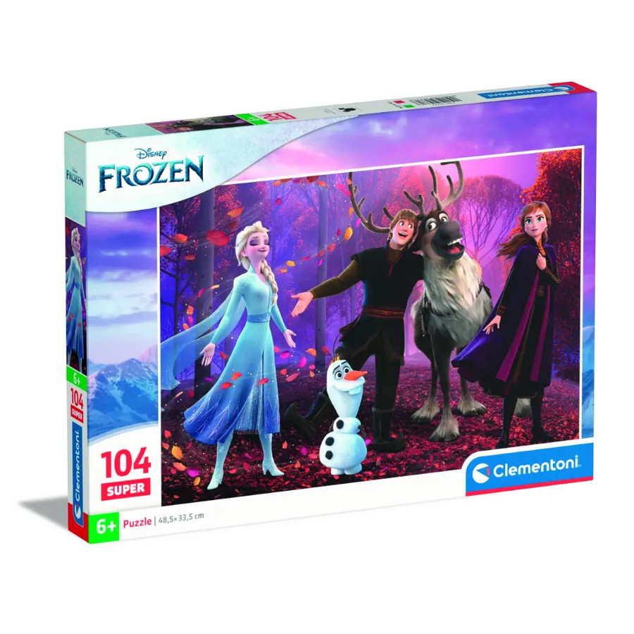 Clementoni Puzzle Disney Frozen Sing 104-Piece