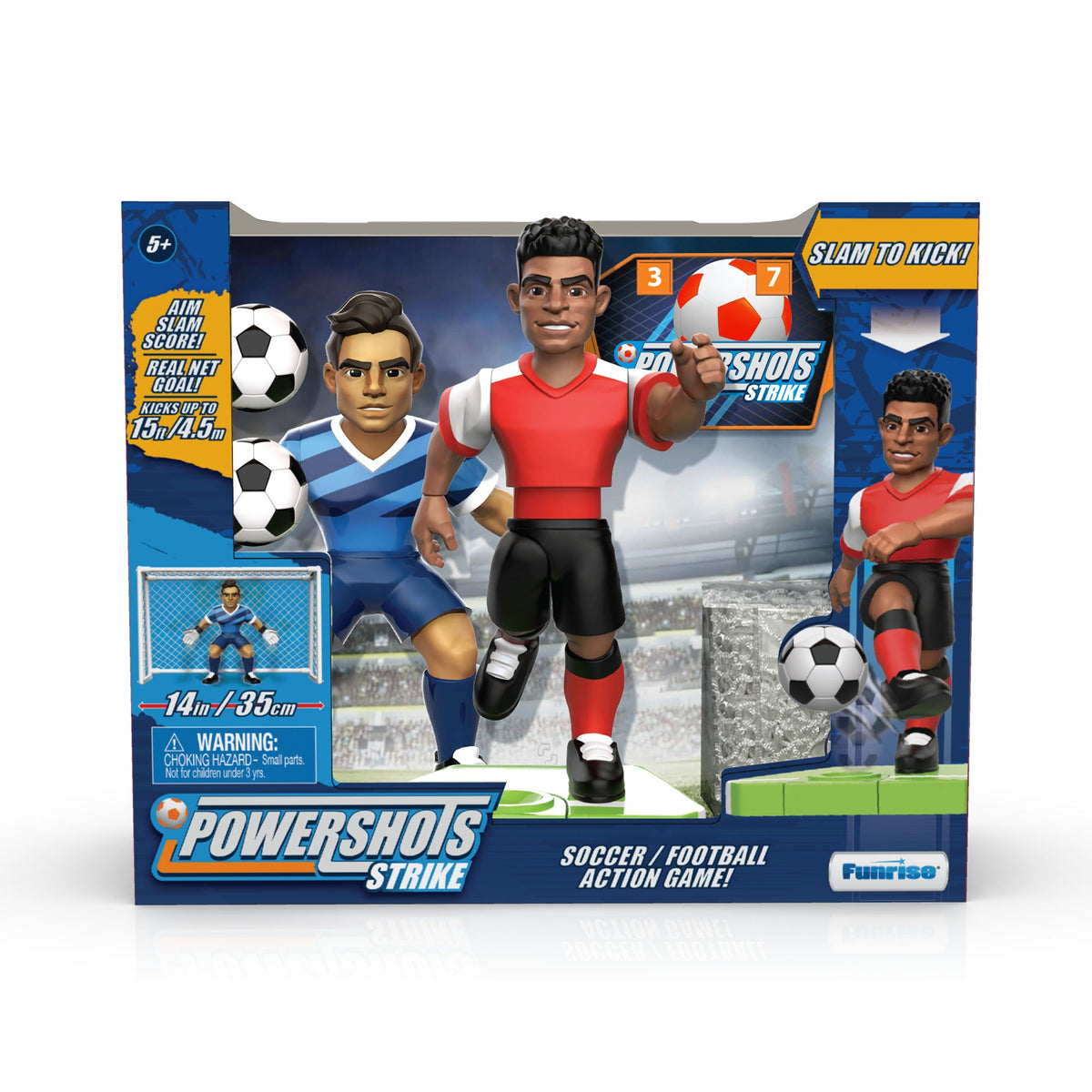 PowerShots 9 Inches Strike Cruz Football Action Figure for Kids