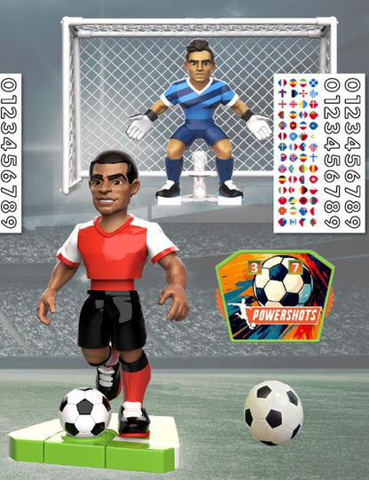 PowerShots 9 Inches Strike Cruz Football Action Figure for Kids