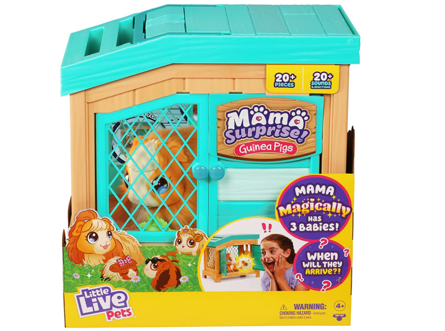Interactive Little Live Pets Mama Surprise Battery-Operated Pet Playset