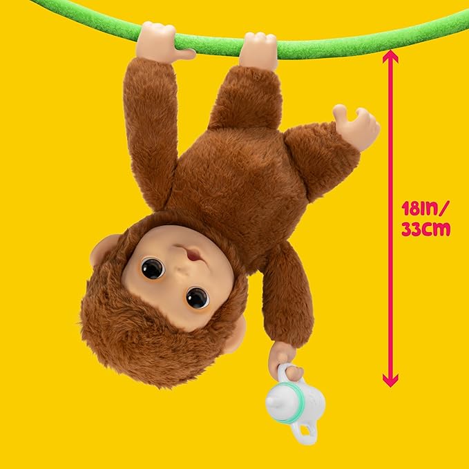 Littlelivepets Mb Monkey Plush Battery-Operated