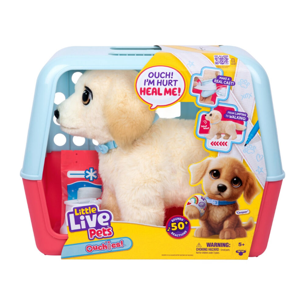 Little Live Pets Ouchies 1 Pack Cooper Battery-Operated