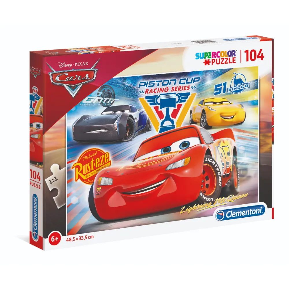 Clementoni Puzzle Disney Cars 104-Piece