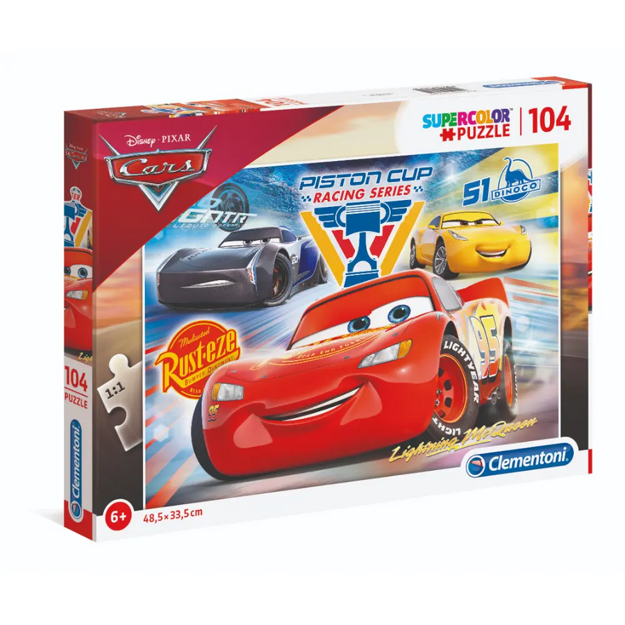 Clementoni Puzzle Disney Cars 104-Piece